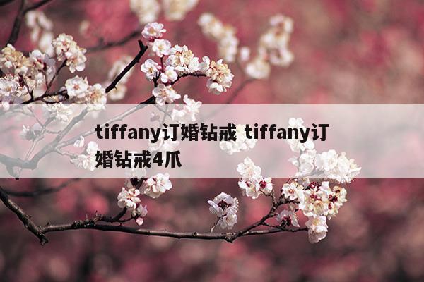 tiffany订婚钻戒tiffany订婚钻戒4爪