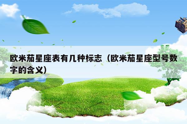 欧米茄星座系列代表什么