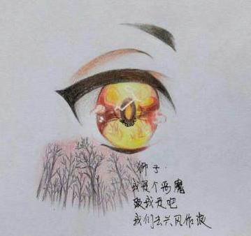 十二星座专属手绘眼睛