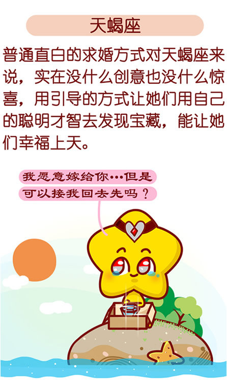 十二星座女最爱的求婚方式是